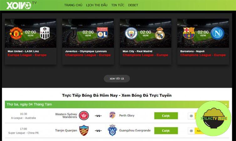 Link xem Xôi vò TV trực tiếp bóng đá uy tín, chính xác